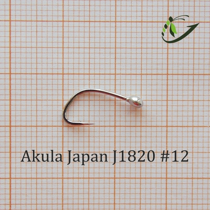 Крючок с напайкой Akula Japan J1820 50 шт