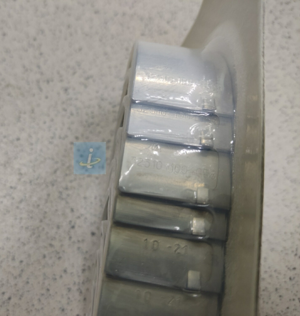 Вкладыши коленвала шатунные 536.1000104