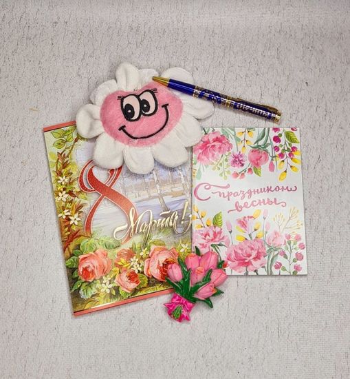 Набор в подарок на 8 марта Весна (магнит в подарок)