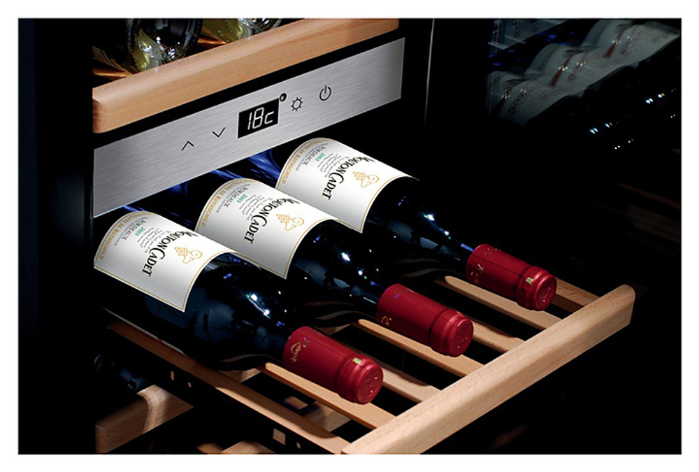 Винный шкаф CASO WineComfort 38 black
