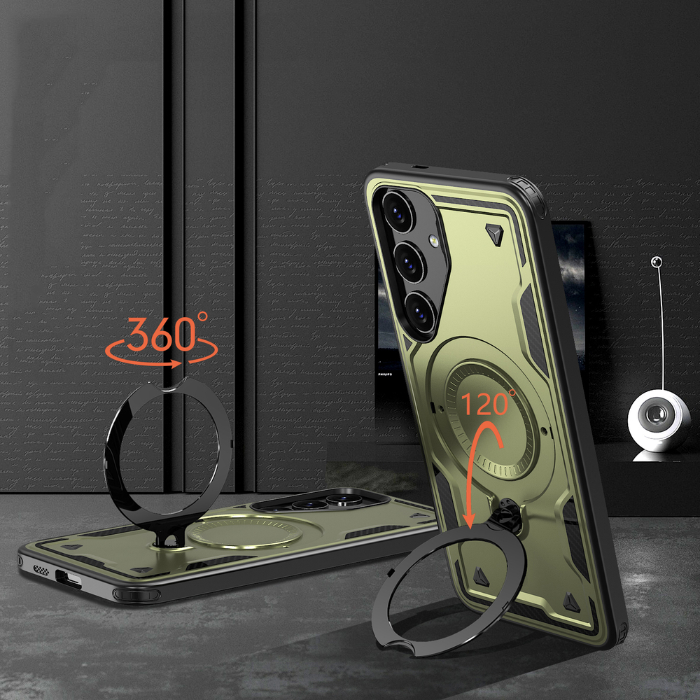 Чехол Magneto Case с кольцом для Samsung Galaxy S25