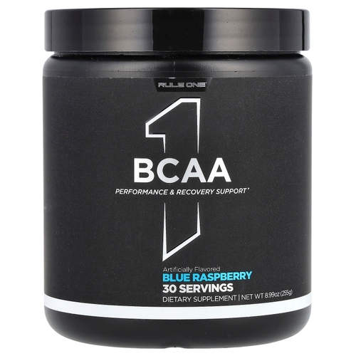 Rule One Proteins, BCAA, голубая малина, 255 г (8,99 унции)
