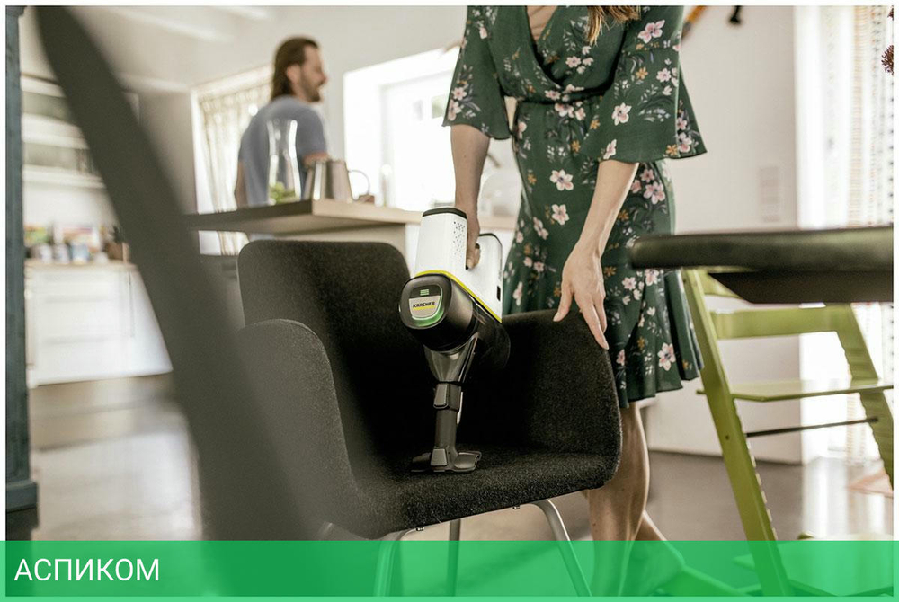 Пылесос Karcher VC 6 Cordless ourFamily белый (1.198-670.0)
