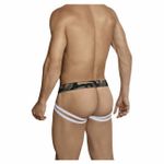 Мужские трусы джоки белые Clever Hostiliano Jockstrap 302201