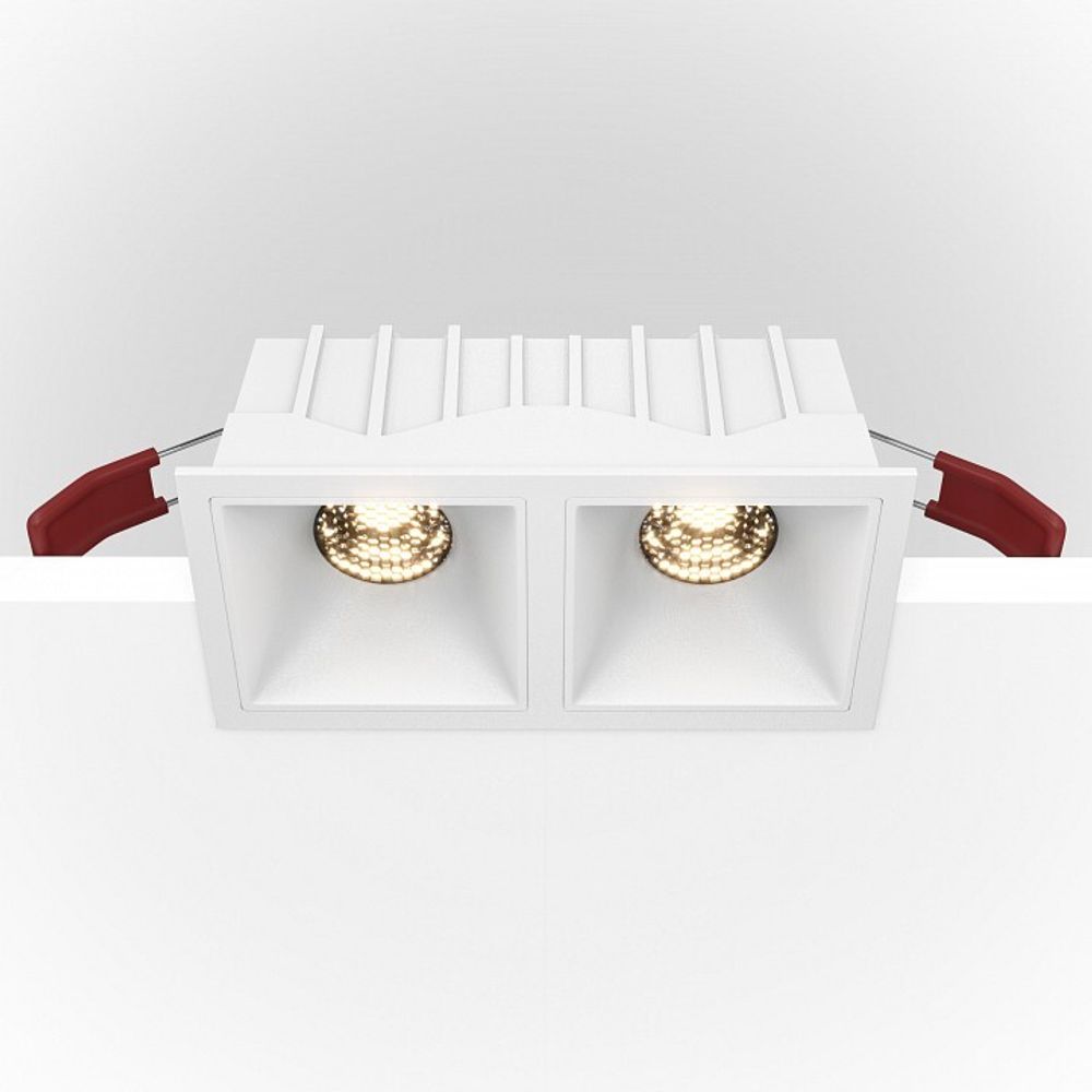 Встраиваемый светильник Maytoni Alfa DL043-02-10W4K-SQ-W