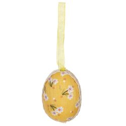 GAEM Изделие декоративное подвесное "Яйцо" (блок 12шт), L4 W3 H6 см, 3в.