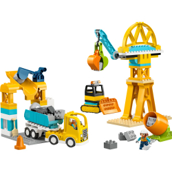 LEGO DUPLO - Строительный участок с транспортными средствами 3 в 1 10476