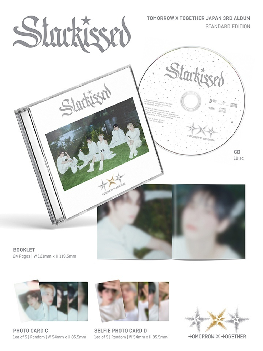 Альбом TXT - 'Starkissed' JP 3rd Album (Standard Edition)
