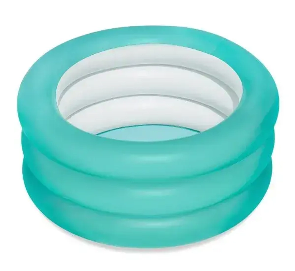 Бассейн надувной круглый 70*30 см Triple Ring Kiddie Bestway (51033)