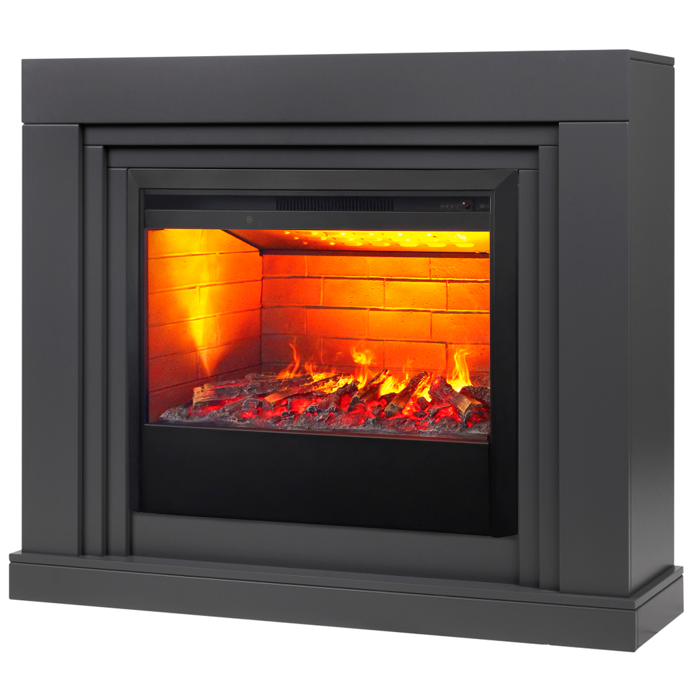 Каминокомплект Real Flame Stanley 26 GR с очагом 3D Helios 26