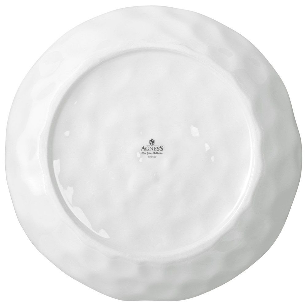 ТАРЕЛКА ОБЕДЕННАЯ AGNESS "С НОВЫМ ГОДОМ!" 28*4 СМ