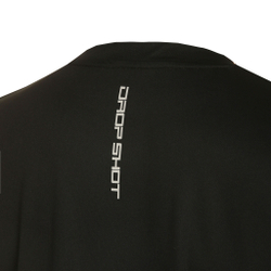 Мужское теннисное поло Drop Shot Rayco T-Shirt Men - Black, Yellow