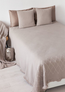 Покрывало 150x210 Luxberry Grass бежевое Португалия