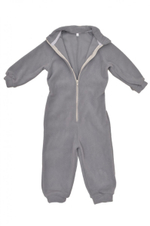 Комбинезон флис, р.116 "однотон." (бол.) серый (Rusland) А 57-19