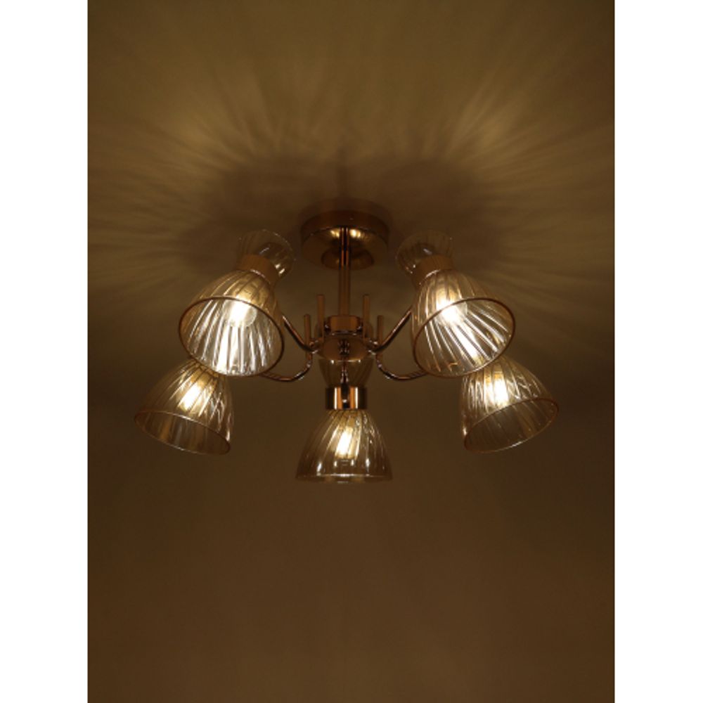 Люстра Rivoli Victoria 9183-305 5хЕ27 60 Вт модерн | Лайт