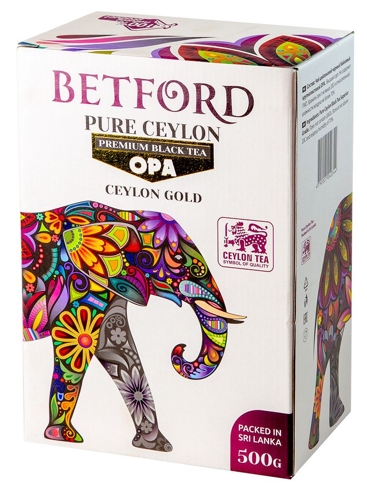 Чай черный Betford крупнолистовой OPA 500 г