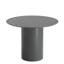 Стол обеденный Type D 100 см основание D 43 см (серый)