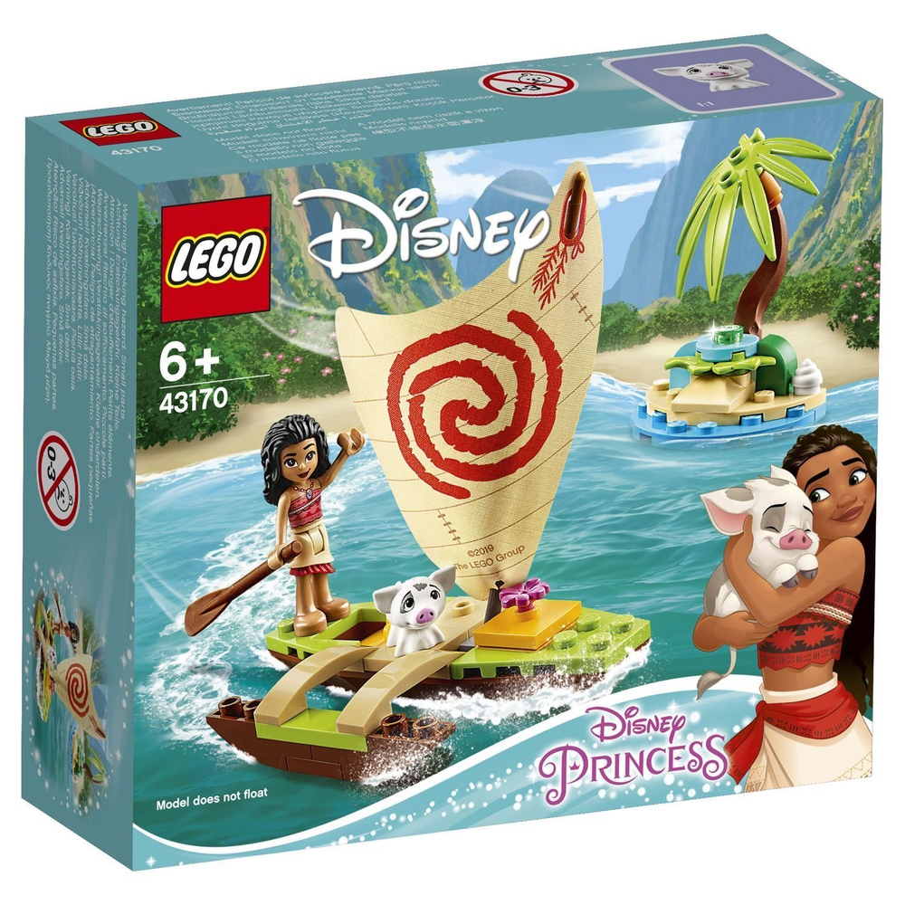 LEGO Disney Princess: Морские приключения Моаны 43170 — Moana's Ocean Adventure — Лего Принцессы Диснея