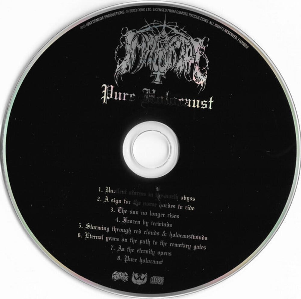 Immortal / Pure Holocaust (RU)(CD)