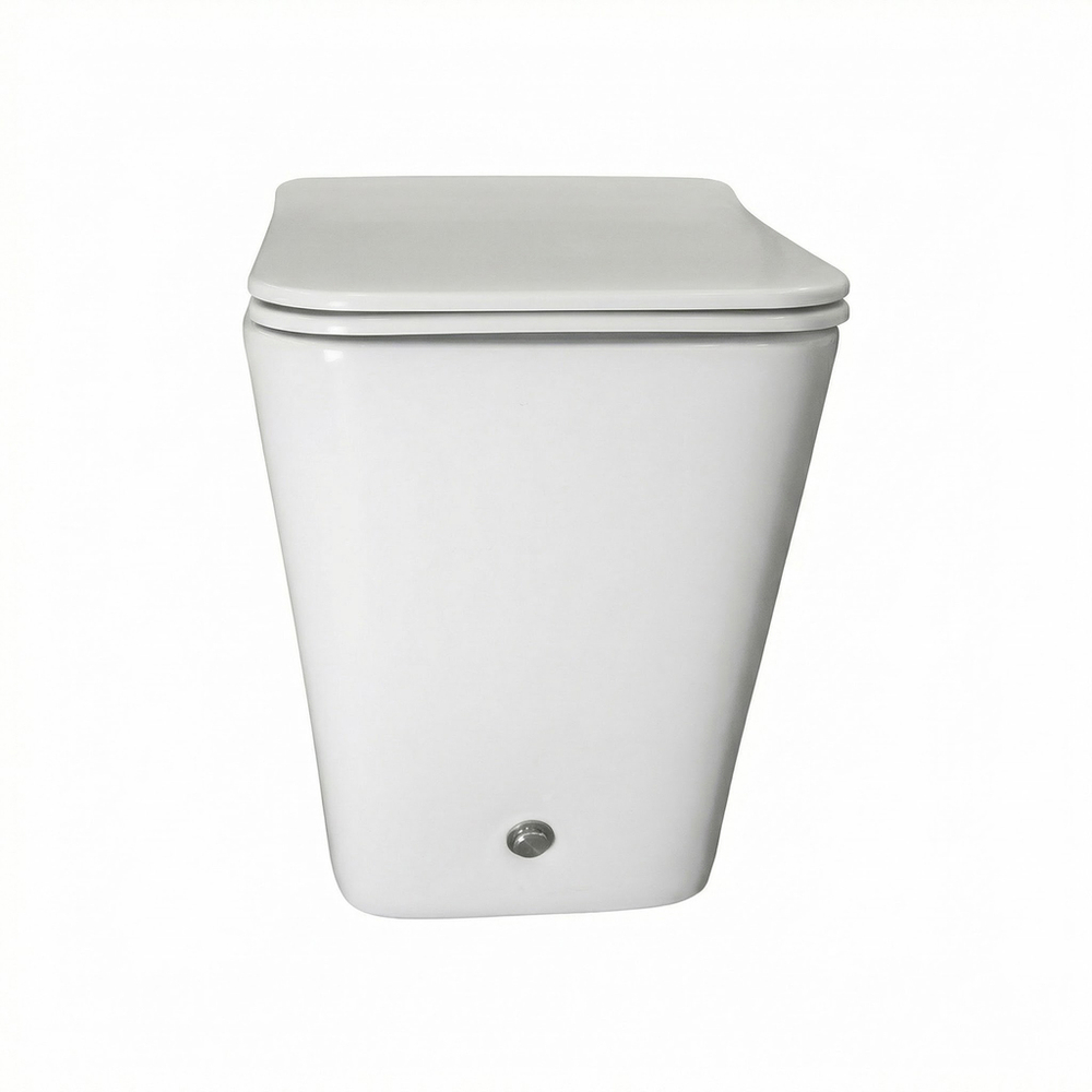 Унитаз приставной безободковый WAVE ТИТАН/TITAN импульсный, сид.дюро,м/л,быстр