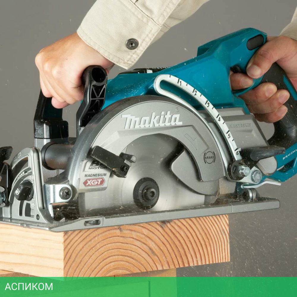 Дисковая (циркулярная) пила Makita RS001GZ без АКБ