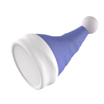 Сиреневый вибростимулятор в форме колпака Magical Santa Hat (Цвет: сиреневый)