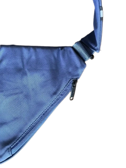 Сумка через плечо текстильная QOZA, синяя