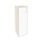 Оникс Шкаф средний узкий левый O.SU-2.4 R (L) white  400*420*1207