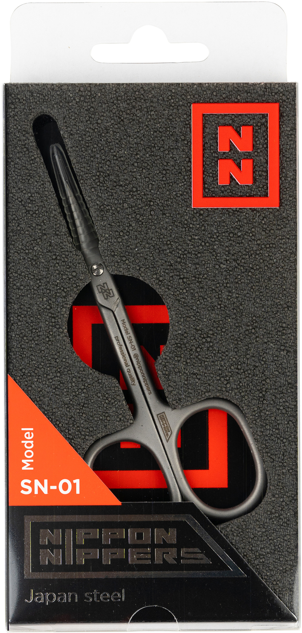 NN_SN-01 Nippon Nippers. Ножницы для кутикулы. Длина 93 мм. Матовые