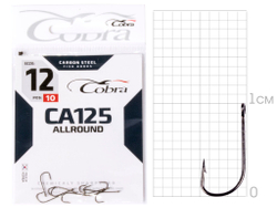 Крючки Cobra Allround STRUGER сер. CA125 разм. 012 10шт.