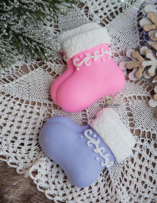 Силиконовая форма Носочки