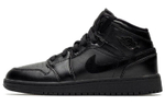Кроссовки Jordan Air Jordan 1 Mid "Deep Black" (Женская размерная сетка)