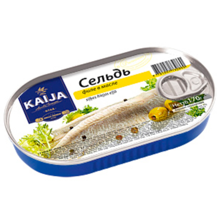 Сельдь в масле KAIJA 170 гр