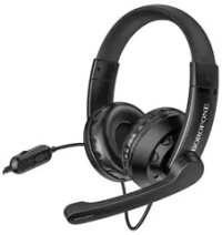 Гарнитура Игровая BOROFONE  BO102 черные