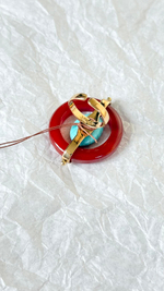 Кольцо Nature Bijoux, Surabaya, разъемное, с агатом и говлитом, NB25.2-19-25861 (коричневый)