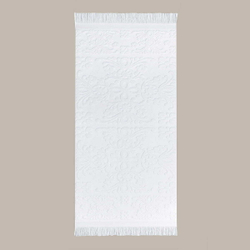 Полотенце 30х50 Arya home Isabel Soft белое