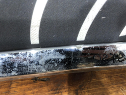 Накладка капота Toyota Land Cruiser Prado 150 09-13 Б/У Оригинал 7577060010