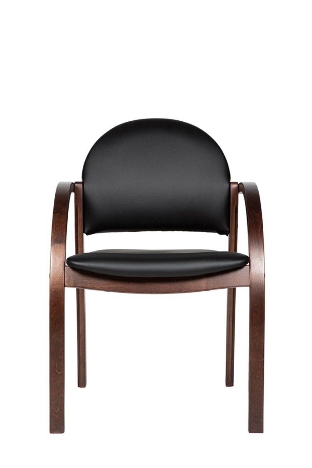 Стул для посетителей ДЖУНО (ткань, кожа, экокожа)