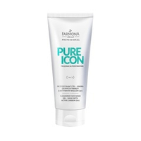 Гель-маска для умывания с активированным углем Farmona Professional Pure Icon Cleansing Face Wash Gel-Mask 200мл