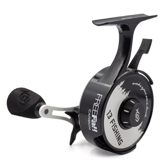 Катушка 13 FISHING FreeFall Carbon - Inline Ice Fishing Reel - Northwoods Edition - LH