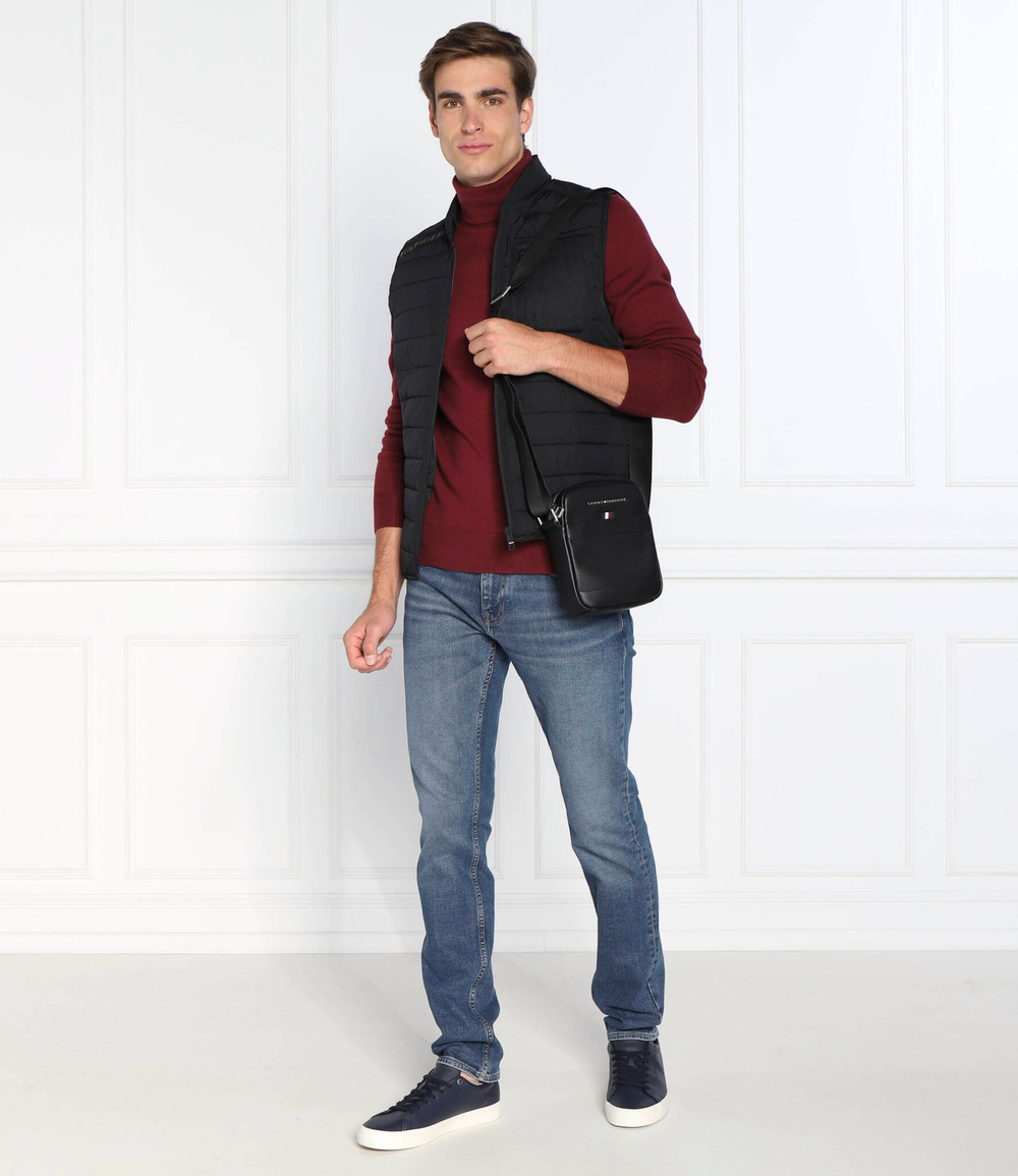 гольф Tommy Hilfiger - бордовый(MW0MW28048)