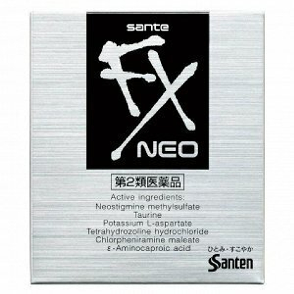 SANTEN Sante FX Neo - витаминизированные глазные капли