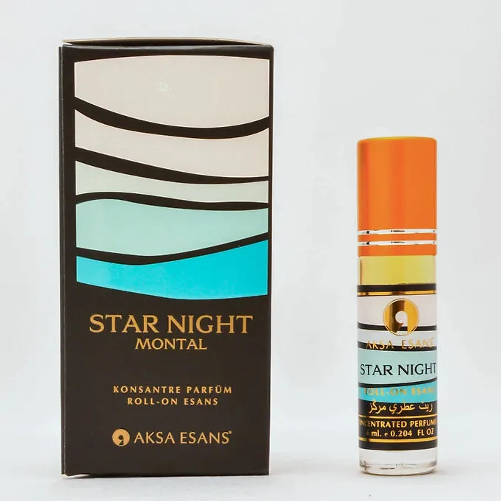 Арабские Масляные Духи Роллер 6 мл REHAB AKSASTAR NIGHT MONTAL