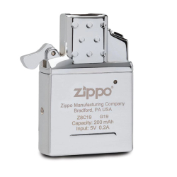 Электронный вставной блок для широкой зажигалки Zippo, нержавеющая сталь