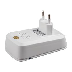 UDR-E12 IVORY Ультразвуковой отпугиватель насекомых и грызунов. 220В. Площадь до 120м2. Слоновая кость. TM Uniel