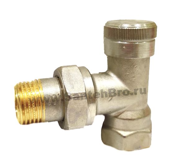 Клапан запорный Danfoss RLV-S 15 угловой 003L0123
