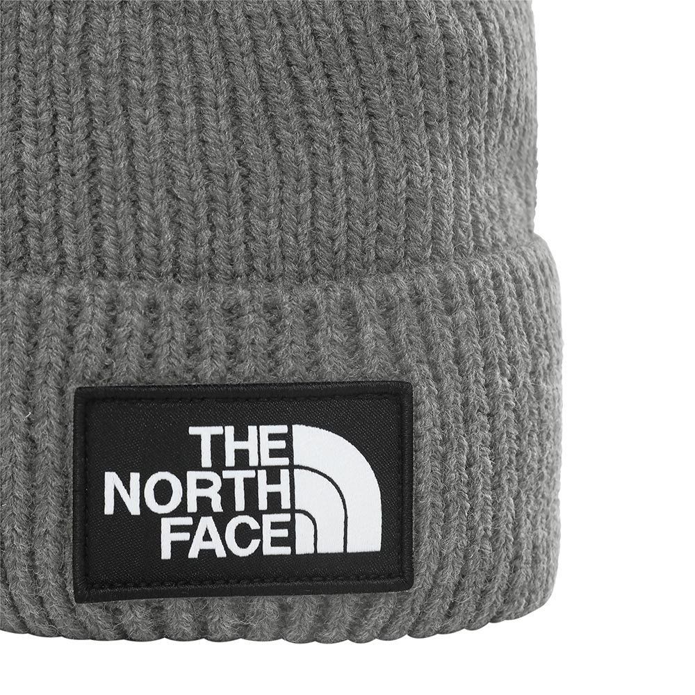 Баскетбольная шапка The North Face Box Logo Cuffed Beanie Gray Баскетбольная шапка The North Face Box Logo Cuffed Beanie Gray
