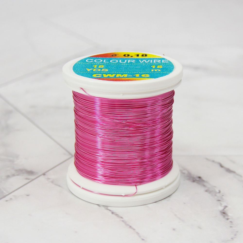 HENDS Проволока металлическая Color Wire 0,18 18 Yards