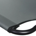 Кресло складное с подлокотниками TFS1608, 54*68*95 см, 3 положения, серый.