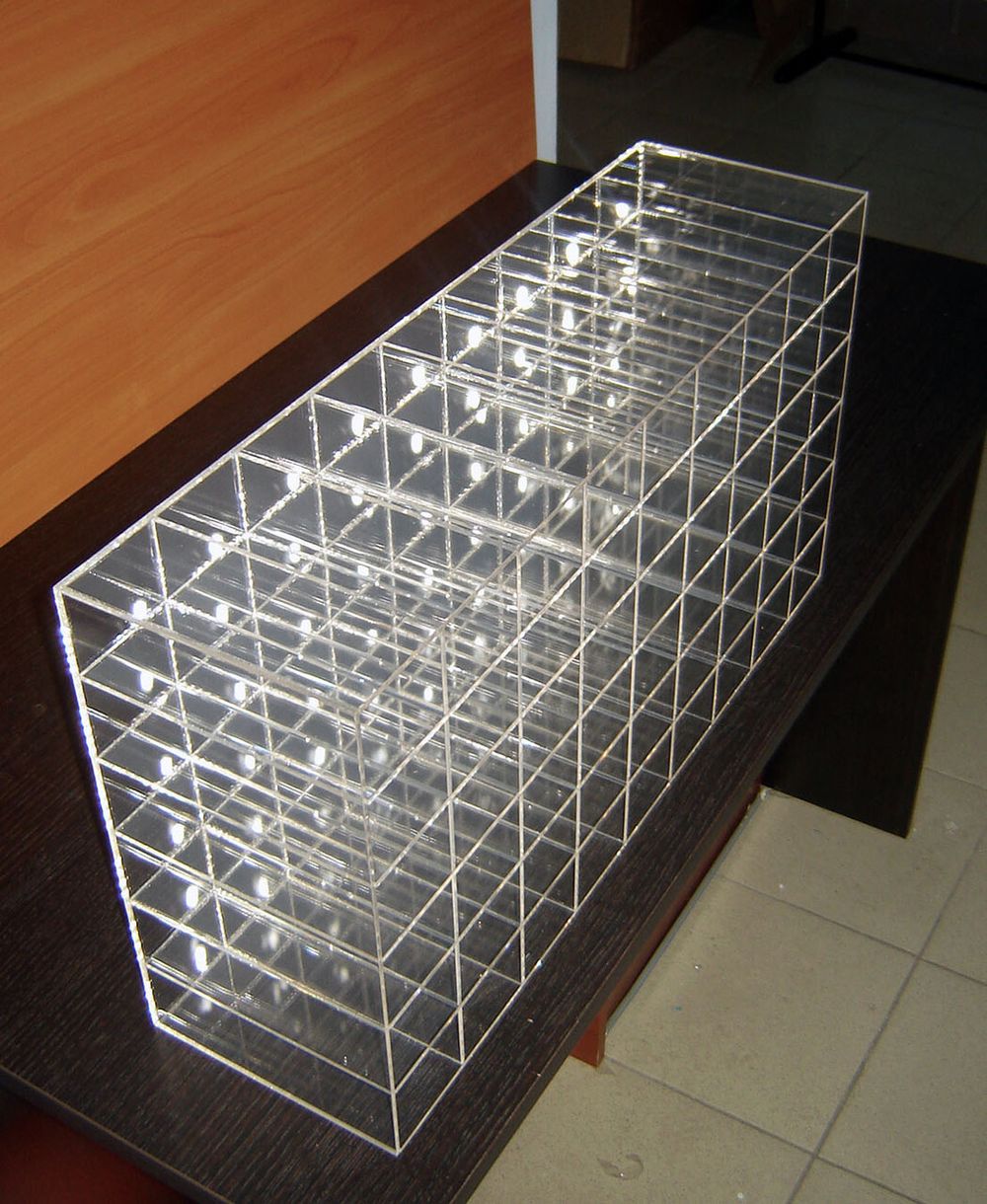 Подставка для ручек, карандашей, фломастеров 54 ячейки